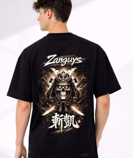 Dark Samurai Warrior Oversized T-Shirt