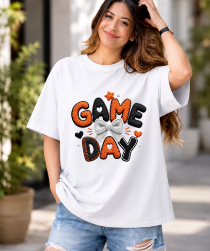 Game Day Graphic Oversized T-Shirt