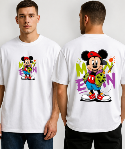 Mickey Mouse Pop Art Oversized T-Shirt