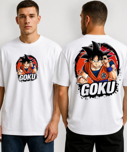 Goku Saiyan Warrior Anime Oversized T-Shirt