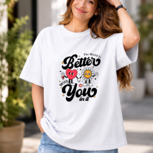 Better Together Graphic Oversized T-Shirt