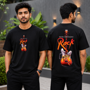 Rock Vibes Guitar Oversized T-Shirt