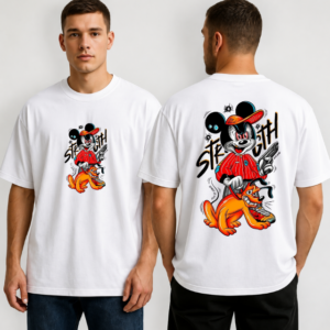 Mickey Street Style Oversized T-Shirt