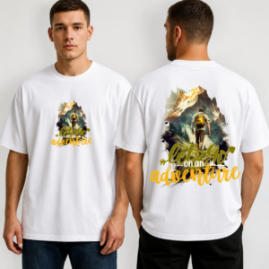 Adventure Explorer Graphic Oversized T-Shirt