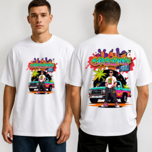 Retro Summer Road Trip Oversized T-Shirt