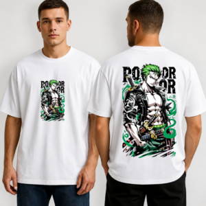 Roar Warrior Skull Graphic Oversized T-Shirt