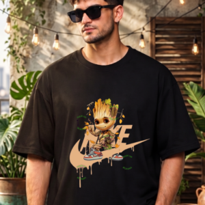 Anime Hero Graphic Oversized T-Shirt